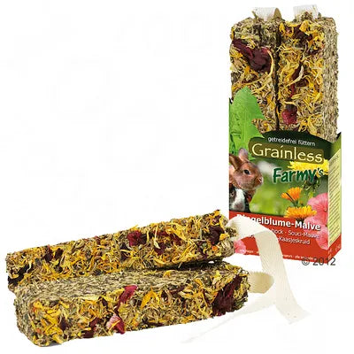 JR Farm Farmy's Grainless Ringblomma & Malva 140g