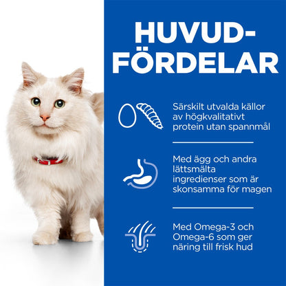 Hill's Science Plan Cat Adult Hypoallergenic Egg & Insect