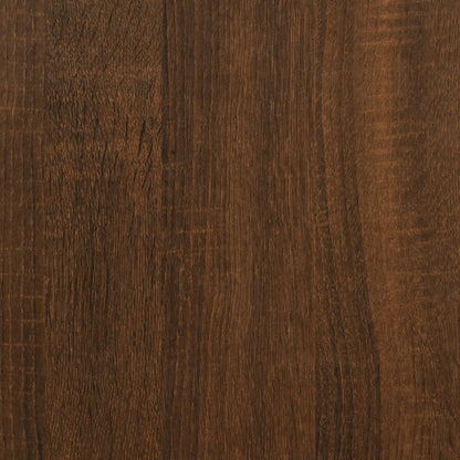 vidaXL Dog crate brown oak 64.5x80x71 engineered wood