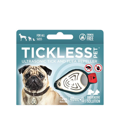 Tickless Ultrasonic Tick and Flea Repeller
