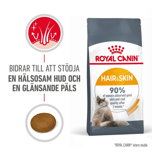 Royal Canin Hair & Skin Care 10 kg – Kattfoder för Hud & Päls