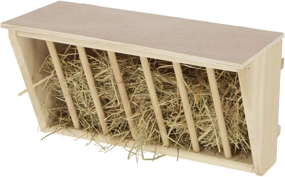 Kerbl Hay Rack with Seating 37x17x20cm