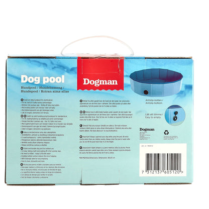 Dogman Dog Pool 160cm blue
