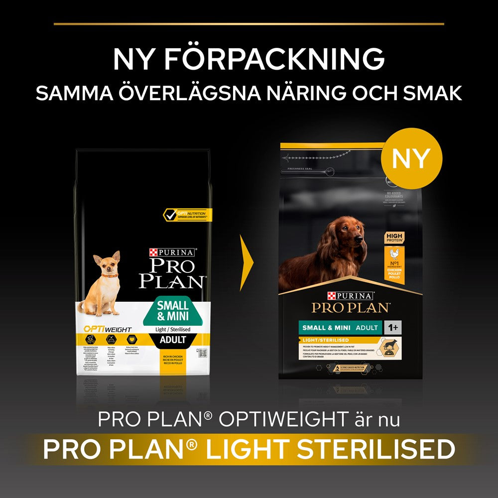 Pro Plan Pro Plan Optiweight Light & Sterilised Chicken Adult Dog Food