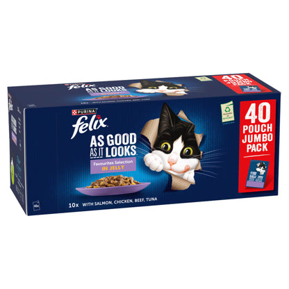 Felix As Good As It Looks Favorites in Jelly 40 x 85 g