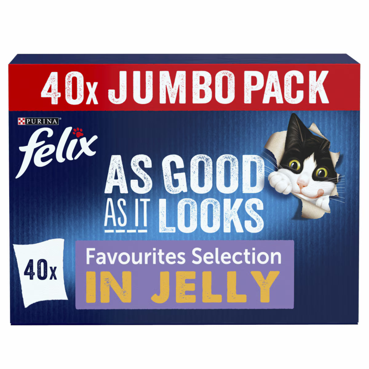 Felix As Good As It Looks Favorites in Jelly 40 x 85 g