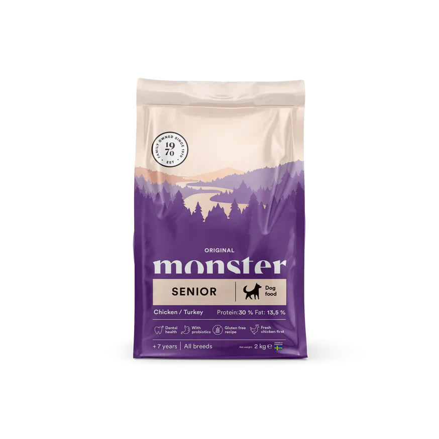 Monster Dog Original Senior Chicken & Turkey