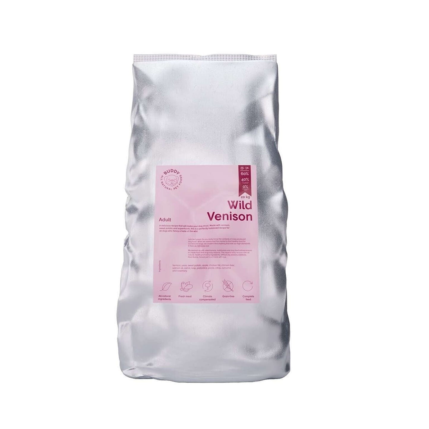 Buddy Wild Venison Dog Food