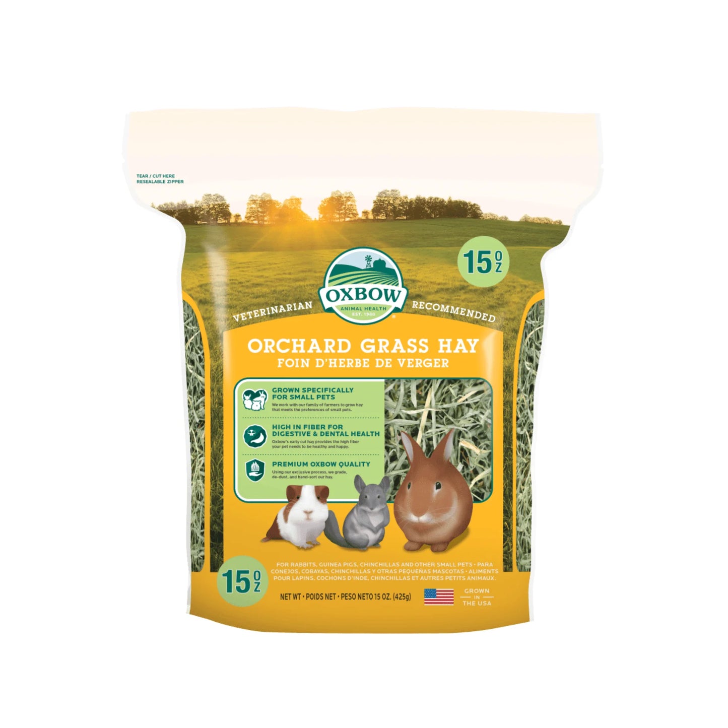 Oxbow Orchard Grass Hay 1.1kg